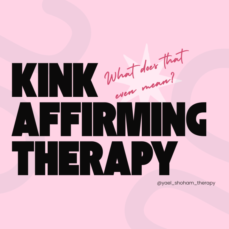 What is Kink Affirming Therapy?